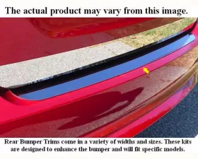 Quality Automotive Accessories 1-Piece Stainless Steel Rear Bumper Trim Accent Hyundai Genesis 2-Door Coupe 2010-2010