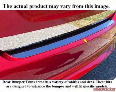 Quality Automotive Accessories 1-Piece Stainless Steel Rear Bumper Trim Accent Hyundai Genesis 2-Door Coupe 2010-2010 - RB10348