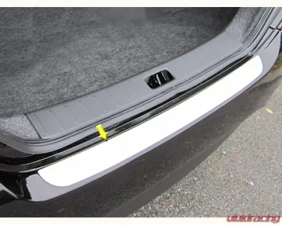 Quality Automotive Accessories 1-Piece Stainless Steel Rear Bumper Trim Accent Nissan Versa 4-Door Sedan 2012-2019 - RB12530