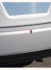 Quality Automotive Accessories 1-Piece Stainless Steel Rear Bumper Trim Accent Toyota Corolla 4-Door Sedan 2014-2019                                     - RB14112 - Image 3