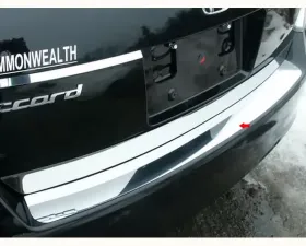 Quality Automotive Accessories 1-Piece Stainless Steel Rear Bumper Trim Accent Honda Accord 4-Door Sedan 2008-2012