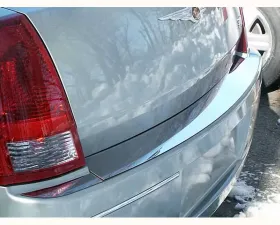 Quality Automotive Accessories 3-Piece Stainless Steel Rear Bumper Trim Accent Chrysler 300 4-Door Sedan Base Model only 2005-2010