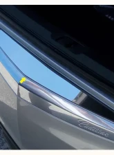 Quality Automotive Accessories 1-Piece Stainless Steel Rear Bumper Trim Accent Cadillac ATS 4-Door Sedan 2013-2018                                     - RB53235 - Image 3
