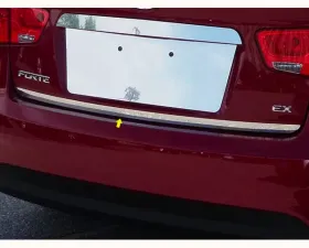Quality Automotive Accessories 1-Piece Stainless Steel Rear Deck Trim Trunk Lid Accent Kia Forte 4-Door Sedan 2010-2013