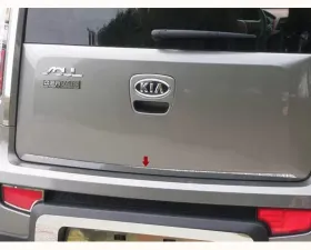 Quality Automotive Accessories 1-Piece Stainless Steel Rear Deck Trim Trunk Lid Accent Kia Soul 4-Door Hatchback 2010-2013
