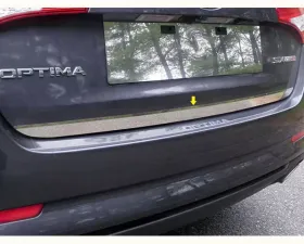 Quality Automotive Accessories 1-Piece Stainless Steel Rear Deck Trim Trunk Lid Accent Kia Optima 4-Door Sedan 2011-2015