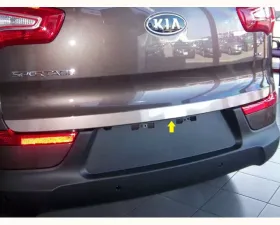 Quality Automotive Accessories 1-Piece Stainless Steel Rear Deck Trim Trunk Lid Accent Kia Sportage 4-Door SUV 2011-2016