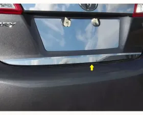 Quality Automotive Accessories 1-Piece Stainless Steel Rear Deck Trim Trunk Lid Accent Toyota Camry 4-Door Sedan 2012-2014