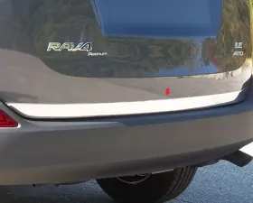 Quality Automotive Accessories 1-Piece Stainless Steel Rear Deck Trim Trunk Lid Accent Toyota Rav4 4-Door SUV 2013-2015