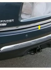 Quality Automotive Accessories 1-Piece Stainless Steel Rear Deck Trim Trunk Lid Accent Nissan Pathfinder 4-Door SUV 2013-2020                                     - RD13527 - Image 3