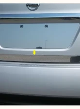 Quality Automotive Accessories 1-Piece Stainless Steel Rear Deck Trim Trunk Lid Accent Nissan Sentra 4-Door Sedan 2013-2015                                     - RD13575 - Image 3