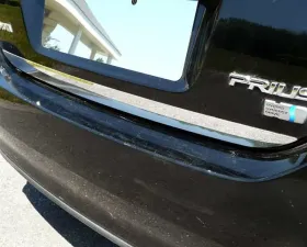 Quality Automotive Accessories 1-Piece Stainless Steel Rear Deck Trim Trunk Lid Accent Toyota Prius 4-Door Hatchback 2004-2009