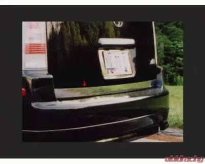 Quality Automotive Accessories 1-Piece Stainless Steel Rear Deck Trim Trunk Lid Accent Scion xB 4-Door Hatchback 2004-2006 - RD24180