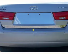 Quality Automotive Accessories 1-Piece Stainless Steel Rear Deck Trim Trunk Lid Accent Hyundai Sonata 4-Door Sedan 2006-2010