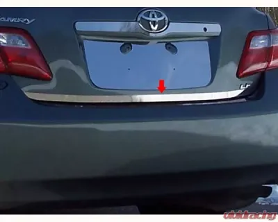 Quality Automotive Accessories 1-Piece Stainless Steel Rear Deck Trim Trunk Lid Accent Toyota Camry 4-Door Sedan 2007-2011 - RD27130