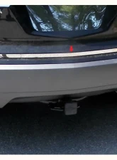 Quality Automotive Accessories 1-Piece Stainless Steel Rear Deck Trim Trunk Lid Accent Acura MDX 4-Door SUV 2007-2013                                     - RD27297 - Image 3