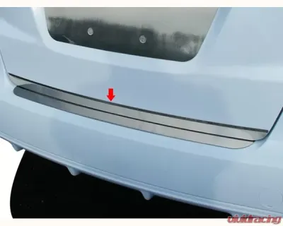 Quality Automotive Accessories 1-Piece Stainless Steel Rear Deck Trim Trunk Lid Accent Honda Fit 4-Door Hatchback 2009-2013 - RD29220