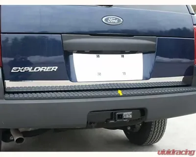 Quality Automotive Accessories 1-Piece Stainless Steel Rear Deck Trim Trunk Lid Accent Ford Explorer 4-Door SUV 2002-2006 - RD44330