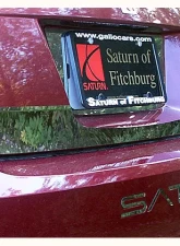 Quality Automotive Accessories 1-Piece Stainless Steel Rear Deck Trim Trunk Lid Accent Saturn Ion 4-Door Sedan 2005-2007                                     - RD45410 - Image 3