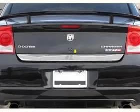 Quality Automotive Accessories 1-Piece Stainless Steel Rear Deck Trim Trunk Lid Accent Dodge Charger 4-Door Sedan 2006-2010