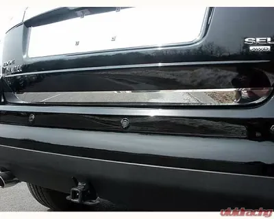 Quality Automotive Accessories 1-Piece Stainless Steel Rear Deck Trim Trunk Lid Accent Ford Edge 4-Door SUV 2007-2014 - RD47360