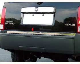 Quality Automotive Accessories 1-Piece Stainless Steel Rear Deck Trim Trunk Lid Accent Dodge Nitro 4-Door SUV 2007-2011