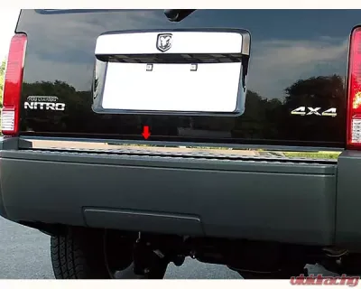 Quality Automotive Accessories 1-Piece Stainless Steel Rear Deck Trim Trunk Lid Accent Dodge Nitro 4-Door SUV 2007-2011 - RD47940