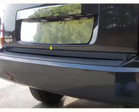 Quality Automotive Accessories 1-Piece Stainless Steel Rear Deck Trim Trunk Lid Accent Jeep Liberty 4-Door SUV 2008-2012