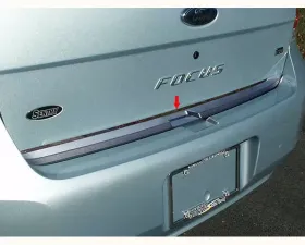 Quality Automotive Accessories 1-Piece Stainless Steel Rear Deck Trim Trunk Lid Accent Ford Focus 4-Door Sedan 2008-2011