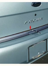 Quality Automotive Accessories 1-Piece Stainless Steel Rear Deck Trim Trunk Lid Accent Ford Focus 4-Door Sedan 2008-2011                                     - RD48345 - Image 3