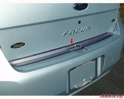 Quality Automotive Accessories 1-Piece Stainless Steel Rear Deck Trim Trunk Lid Accent Ford Focus 4-Door Sedan 2008-2011 - RD48345