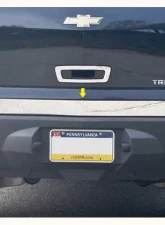 Quality Automotive Accessories 1-Piece Stainless Steel Rear Deck Trim Trunk Lid Accent Chevrolet Traverse 4-Door SUV 2009-2012                                     - RD49166 - Image 3