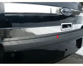 Quality Automotive Accessories 1-Piece Stainless Steel Rear Deck Trim Trunk Lid Accent Ford Flex 4-Door SUV 2009-2019