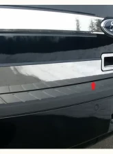 Quality Automotive Accessories 1-Piece Stainless Steel Rear Deck Trim Trunk Lid Accent Ford Flex 4-Door SUV 2009-2019                                     - RD49340 - Image 3