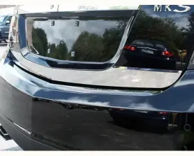 Quality Automotive Accessories 1-Piece Stainless Steel Rear Deck Trim Trunk Lid Accent Lincoln MKS 4-Door Sedan 2009-2012