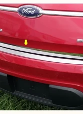 Quality Automotive Accessories 1-Piece Stainless Steel Rear Deck Trim Trunk Lid Accent Ford Taurus 4-Door Sedan 2010-2018                                     - RD50490 - Image 3