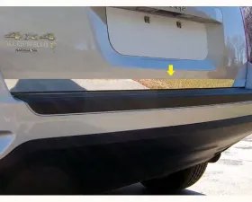 Quality Automotive Accessories 1-Piece Stainless Steel Rear Deck Trim Trunk Lid Accent Jeep Compass 4-Door SUV 2011-2016