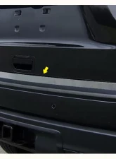 Quality Automotive Accessories 1-Piece Stainless Steel Rear Deck Trim Trunk Lid Accent Jeep Grand Cherokee 4-Door SUV 2011-2020                                     - RD51080 - Image 3