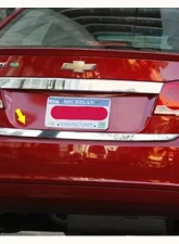 Quality Automotive Accessories 1-Piece Stainless Steel Rear Deck Trim Trunk Lid Accent Chevrolet Cruze 4-Door Sedan 2011-2015                                     - RD51145 - Image 3