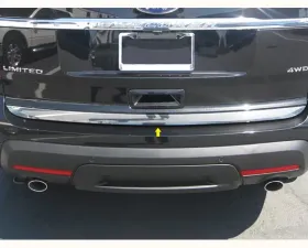 Quality Automotive Accessories 1-Piece Stainless Steel Rear Deck Trim Trunk Lid Accent Ford Explorer 4-Door SUV 2011-2015