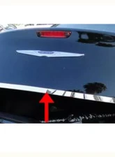 Quality Automotive Accessories 1-Piece Stainless Steel Rear Deck Trim Trunk Lid Accent Chrysler 300 4-Door Sedan 2011-2015                                     - RD51760 - Image 3