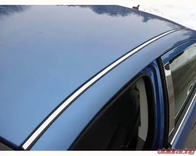 Quality Automotive Accessories 2-Piece Stainless Steel Roof Insert Trim Chrysler Sebring 4-Door Sedan 2007-2010 - RI47780