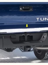 Quality Automotive Accessories 1-Piece Stainless Steel Tailgate Accent Trim Toyota Tundra 2-Door 4-Door 2014-2020                                     - RT14145 - Image 3