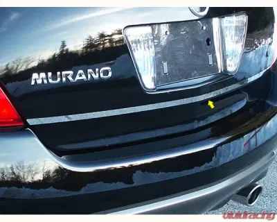 Quality Automotive Accessories 1-Piece Stainless Steel Tailgate Accent Trim Nissan Murano 4-Door SUV 2003-2007 - RT24590