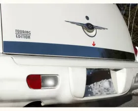 Quality Automotive Accessories 1-Piece Stainless Steel Tailgate Accent Trim Chrysler PT Cruiser 4-Door Hatchback 2001-2006