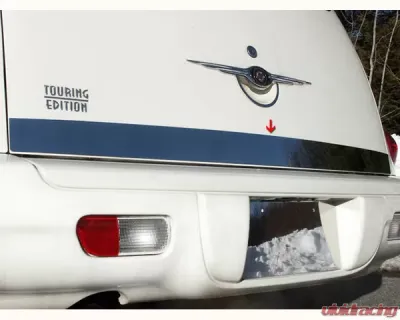 Quality Automotive Accessories 1-Piece Stainless Steel Tailgate Accent Trim Chrysler PT Cruiser 4-Door Hatchback 2001-2006 - RT41700