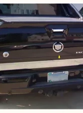 Quality Automotive Accessories 1-Piece Stainless Steel Tailgate Accent Trim Cadillac Escalade 4-Door EXT 2002-2005                                     - RT42257 - Image 3