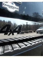 Quality Automotive Accessories 1-Piece Stainless Steel Tailgate Accent Trim Ford F-150 2-Door 4-Door 2004-2014                                     - RT44309 - Image 3