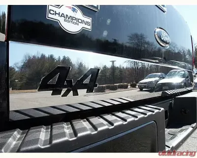 Quality Automotive Accessories 1-Piece Stainless Steel Tailgate Accent Trim Ford F-150 2-Door 4-Door 2004-2014 - RT44309