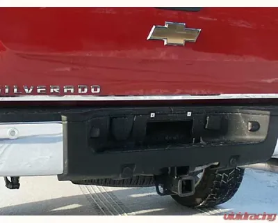 Quality Automotive Accessories 1-Piece Stainless Steel Tailgate Accent Trim Chevrolet Silverado 2-Door 4-Door 2007-2013 - RT47181